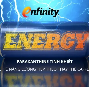 PARAXANTHINE (Enfinity®) – Thế hệ năng lượng tiếp theo thay thế Caffeine